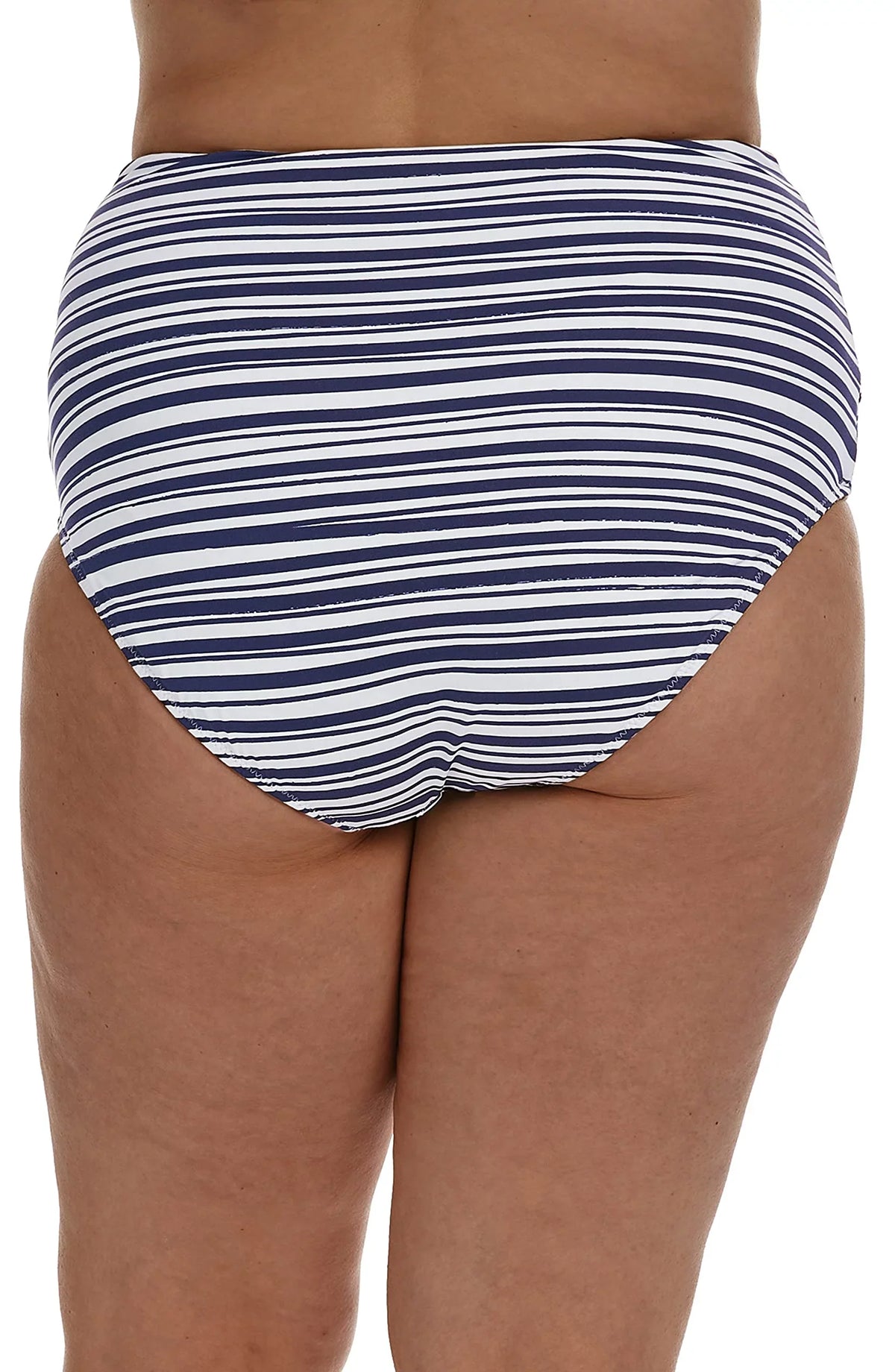 $67 La Blanca Womens High Waist Hipster Sizewimsuit Bikini Bottoms Blue Sizeize 20W