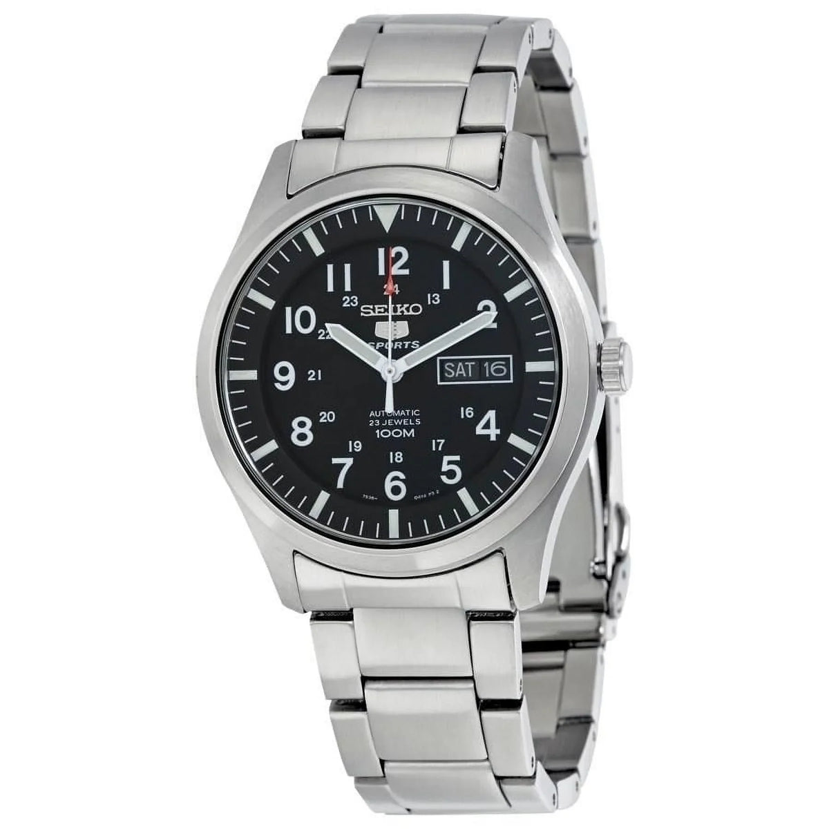 Sizeeiko Men's SizeNZG13 '5 Sizeeries' Automatic Sizetainless Sizeteel Watch