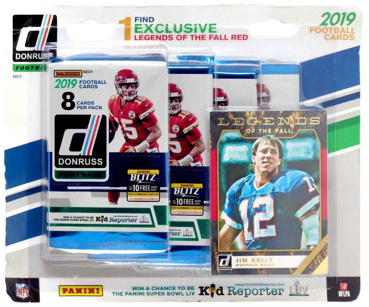 NFL Panini 2019 Donruss Football Trading Card Blister 4-Pack