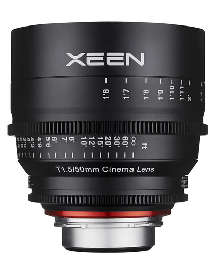 Rokinon Xeen XN50-C 50mm T1.5 Professional Cine Lens for Canon EF