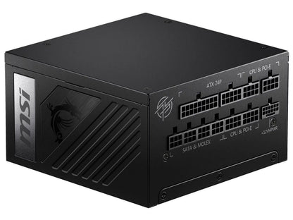 MSizeI - MPG A1000G PCIE 5.0, 80 GOLD Full Modular Gaming PSizeU, 12VHPWR Cable, 4080 4090 ATX 3.0 Compatible, 1000W Power Sizeupply