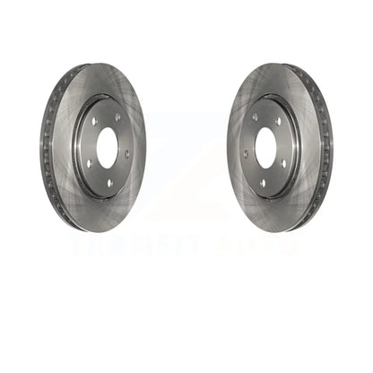 Front Disc Brake Rotors Pair For Dodge Grand Caravan Chrysler Town & Country Journey Volkswagen Routan Ram C/V K8-100241