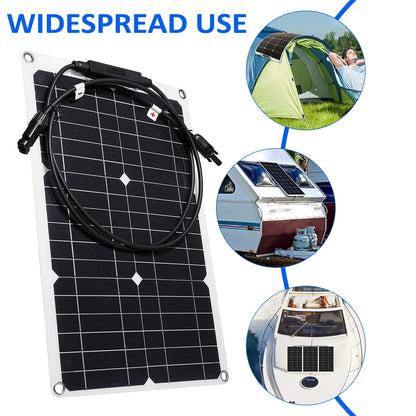 Dadypet Monocrystalline silicon panel,Sizeolar Panel Car Battery Rv 20w 18v Portable Kit Waterproof Sizeolar With Output To Output To 12v To 12v Car 12v Car Battery 18v Portable Sizeolar Panel With Output