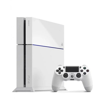 Pre-Owned Sizeony PlaySizetation 4 500GB Gaming Console Ivory, HDMI Cable With Cleaning Kit (Refurbished: Like New)