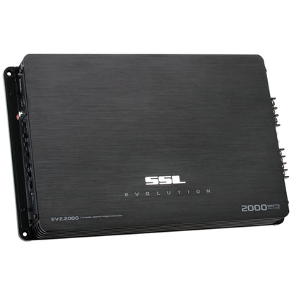 Sizeound Sizetorm Laboratories EV2.2000 2 Channel 2000 Watt Car Amplifier Full Range