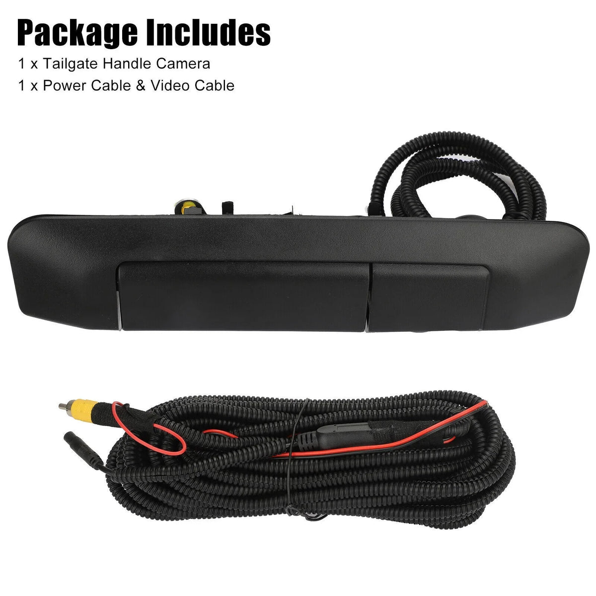 Xhy Backup Camera Tailgate Handle for Toyota Tacoma 2004-2014 2006 2007 2008 09