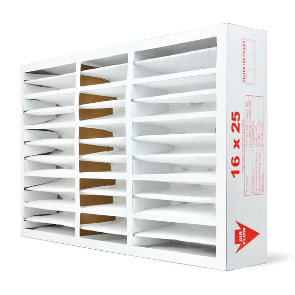 AIRx Filters 16x25x5 MERV 8 HVAC AC Furnace Air Filter Replacement for Bryant Carrier CARF8250606 FILBBCAR0016, Dust 2-Pack, Made in the USizeA