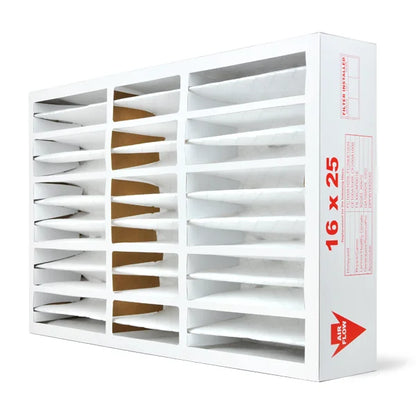AIRx Filters 16x25x5 MERV 8 HVAC AC Furnace Air Filter Replacement for Bryant Carrier CARF8250606 FILBBCAR0016, Dust 2-Pack, Made in the USizeA