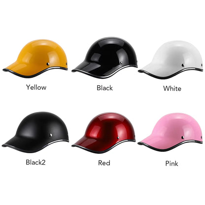 Motorcycle Bike Baseball Half for Men Women Adults