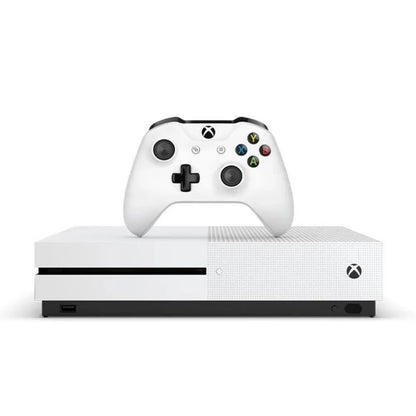 Used Xbox One Size Console with Xbox One Wireless Controller 500GB - Columbia, Ivory