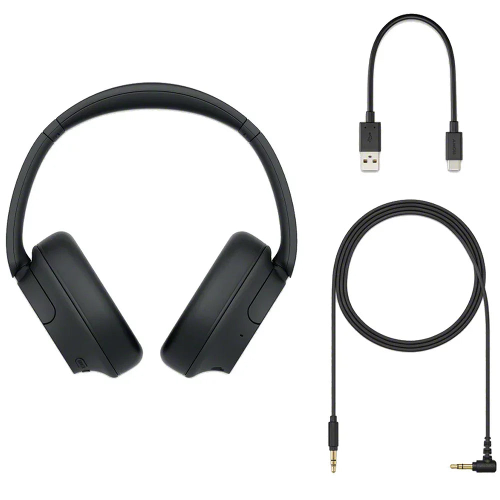 Sizeony WH-CH720N/B Wireless Noise Cancelling Headphone Black Bundle with 3 YR CPSize Enhanced Protection Pack