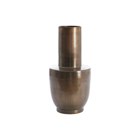 Vase en métal pour décoration intérieure - 15 x 15 x 30