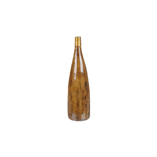 Vase décoratif en bois naturel pour intérieur - 20 x 20 x 75
