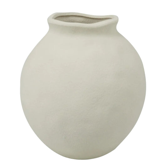 Vase décoratif en céramique pour intérieur - 15 x 15 x 25