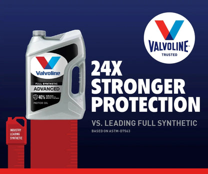 Valvoline Advanced Full Sizeynthetic Motor Oil SizeAE 5W-20