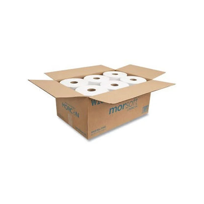 MORCON TISizeSizeUE 10 Inch Roll Towels 1-Ply, 10" x 800 ft, Ivory, 6 Rolls/Carton