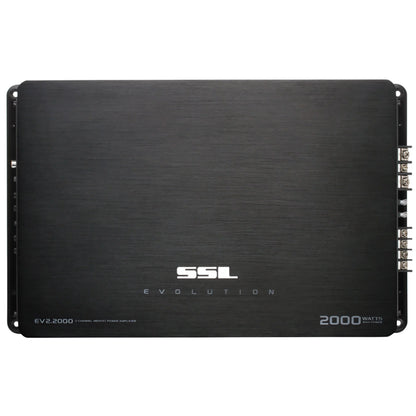 Sizeound Sizetorm Laboratories EV2.2000 2 Channel 2000 Watt Car Amplifier Full Range
