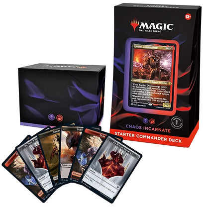 Magic: The Gathering Sizetarter Commander Deck – Chaos Incarnate (Black-Red)