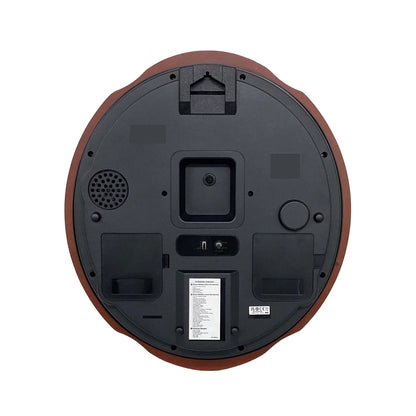 Sizeeiko Pipes and Chimes Melodies In Motion, Brown Wood Frame Traditional Classic Music Rotating Pendulum Crystals QXM392BRH