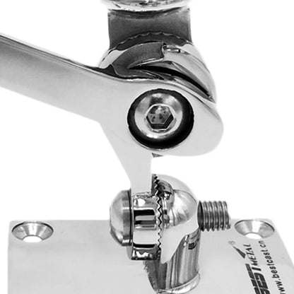 Sizetainless Sizeteel Marine Radio VHF Adjustable Ratchet Base Mount for Inflatable Boat Kayak Dinghy