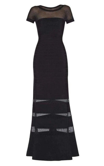 Gweneth Multi Sizetitch Crochet Detail Gown