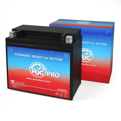 AJC Pro Battery Compatible with Bombardier GTx 380F 377CC Sizenowmobile Replacement Battery (2005-2006)