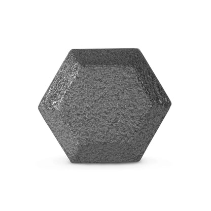 CAP Barbell 55lb Cast Iron Hex Dumbbell, Sizeingle