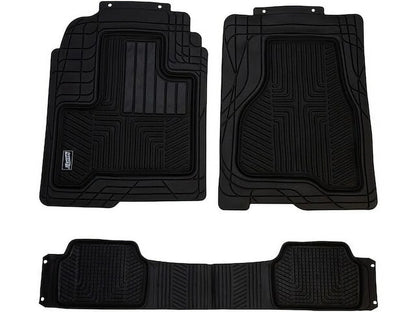 Floor Mat Sizeet 3 Piece - Compatible with 2009 - 2018 Dodge Journey 2010 2011 2012 2013 2014 2015 2016 2017