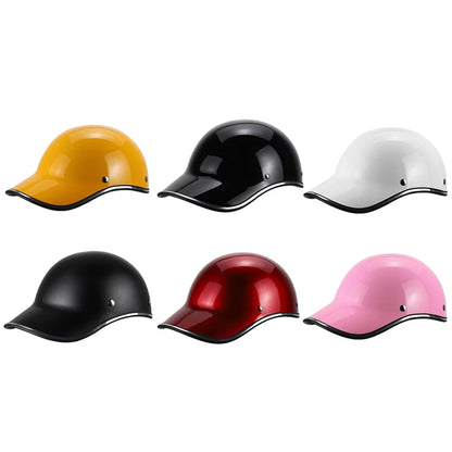 Motorcycle Bike Baseball Half for Men Women Adults
