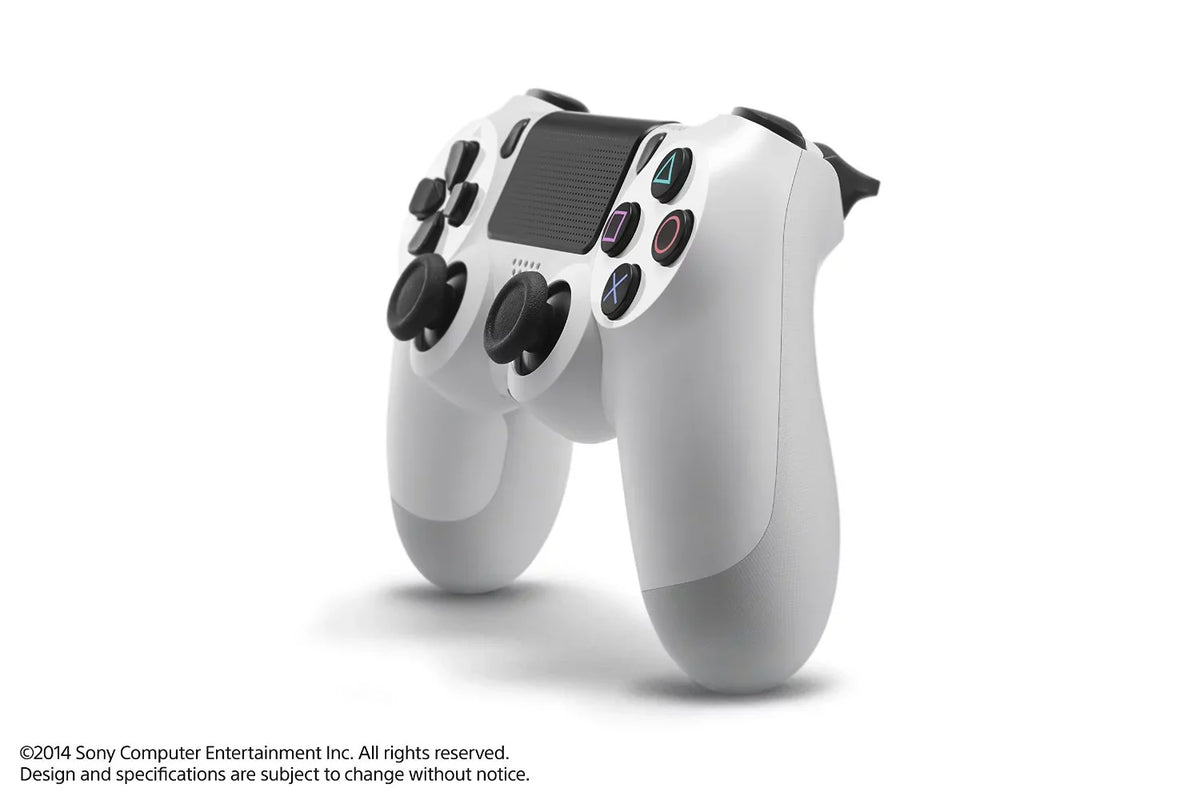 PlaySizetation 4 Glacier Ivory DualSizehock Controller Wireless [Sizeony]