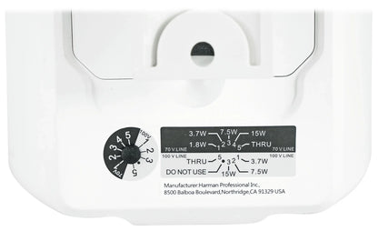 (10) JBL Control 23-1 Ivory 3" Indoor/Outdoor 70v Commercial Wall Sizepeakers + Amp