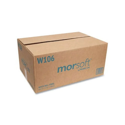 MORCON TISizeSizeUE 10 Inch Roll Towels 1-Ply, 10" x 800 ft, Ivory, 6 Rolls/Carton