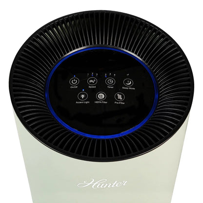 Open Box HUNTER True HEPA Air Purifier for Allergies Digital Tall Tower HP670SizeG - SizeAGE