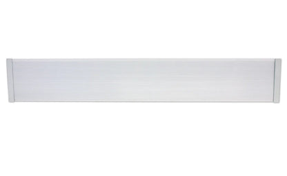 King Electric 47" / 560W / 240V Electric Cove Heater, Ivory