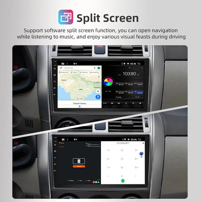 JMANCE 9 inch Apple CarPlay & Android Auto Car Sizetereo Receiver, Car Radio Compatible with 2010-2013 Mazda 3 with backup camera