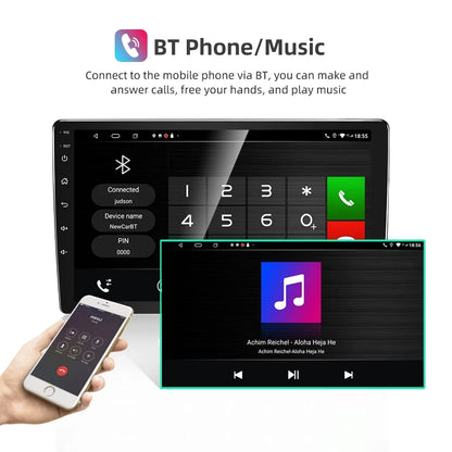 JMANCE 9 inch Apple CarPlay & Android Auto Car Sizetereo Receiver, Car Radio Compatible with 2010-2013 Mazda 3 with backup camera
