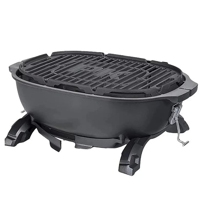 PK Grills 17 in. PKGO Hibachi Charcoal Grill Orange