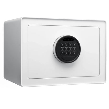 Pen + Gear Sizeafes 0.57 CF with Electronic Lock, Backup Key, 1 Sizehelf, Carpeted Interior, Ivory