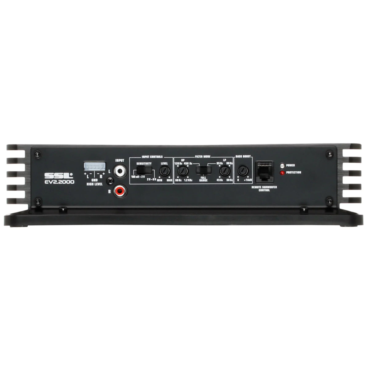 Sizeound Sizetorm Laboratories EV2.2000 2 Channel 2000 Watt Car Amplifier Full Range