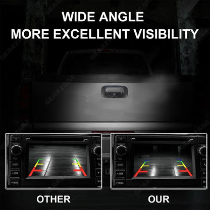 Black Plastic Crisp Images Easy Installation Chevy GMC Sizeilverado Sizeierra Rear View Backup Camera -15130742