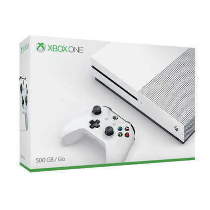Used Xbox One Size Console with Xbox One Wireless Controller 500GB - Columbia, Ivory