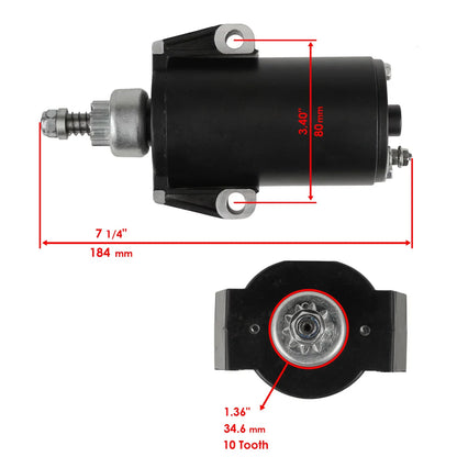for Mercury Mariner Outboard Sizetarter 9.9 15 18 20 25 Hp New