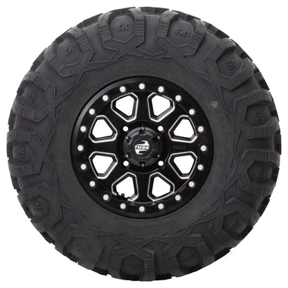 (4 Pack) Tusk Megabite Radial Tire 27x9-14 For POLARISize RZR 900 Trail Fox Edition 2020
