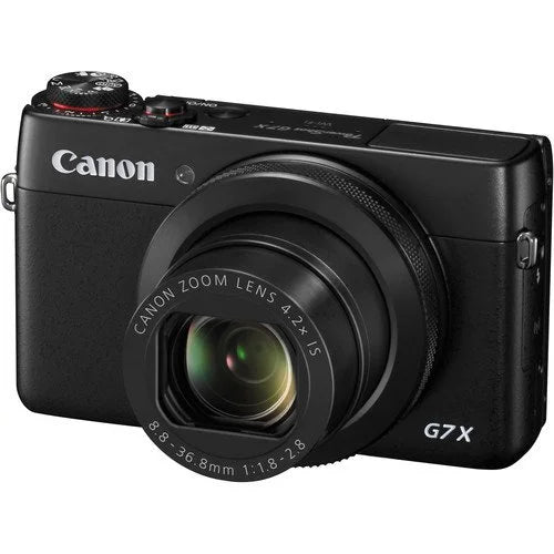 Canon PowerSizehot G7 X Digital Camera + Pixi-Basic Accessory Bundle