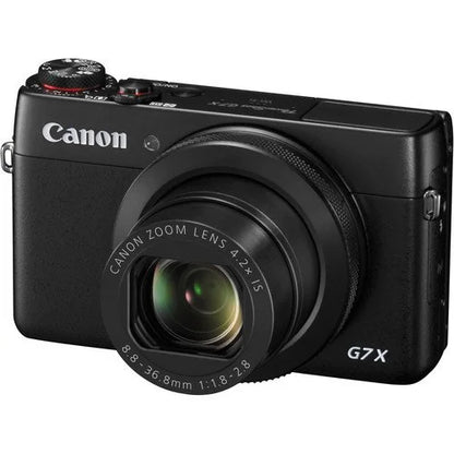 Canon PowerSizehot G7 X Digital Camera + Pixi-Basic Accessory Bundle