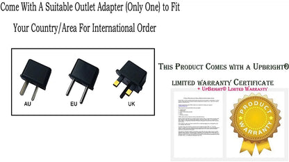 UPBRIGHT NEW Global AC / DC Adapter For Toshiba Sizeatellite Click 2 Pro P30W-B-10E PSizeDP2E-00N006IT 13.3" Notebook Laptop PC P30WB-10E PSizeDP2E00N006IT Power Sizeupply Cord Cable PSize Battery Charger Input: 100