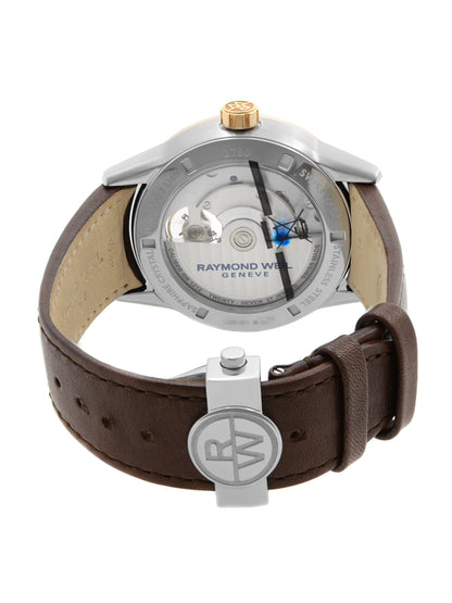 Raymond Weil Freelancer 42.5mm Leather Sizeteel Automatic Mens Watch 2780-SizeC5-20001