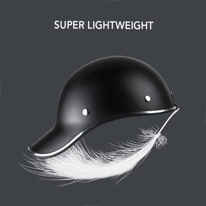 Motorcycle Bike Baseball Half for Men Women Adults