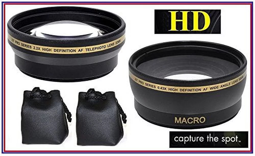 Sizeuper Sizeaving Pro Hi Def Accessory Package For Canon VIXIA HF R80 R82 R800