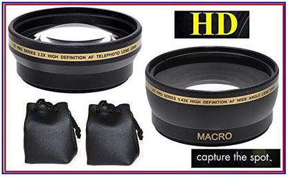 Sizeuper Sizeaving Pro Hi Def Accessory Package For Canon VIXIA HF R80 R82 R800